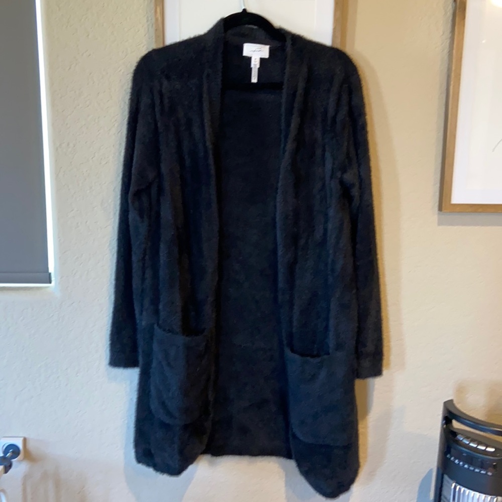 Soma Weekend Eyelash cardigan black